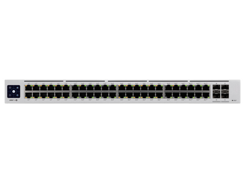 ubiquiti unifi switch pro 48 port 40poe+ 8poe++ 600w 4sfp+ | usw pro 48 poe