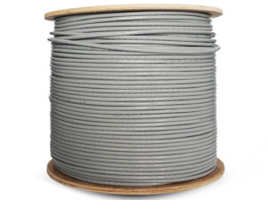 scoop 500m drum cat6 cca grey utp cable