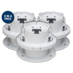 ubiquiti unifi protect g3 & g5 flex ceiling mount 3 pack | uvc g3 f c 3