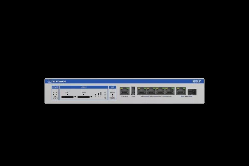Teltonika WiFi 5 Enterprise Rack-Mountable SFP/LTE Router | RUTXR1