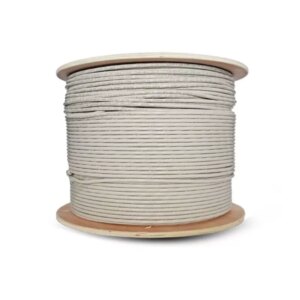 Essential CAT6 Indoor Ethernet Cable 500m Grey Solid Copper UTP Roll | CAT6-500-SC-GEN