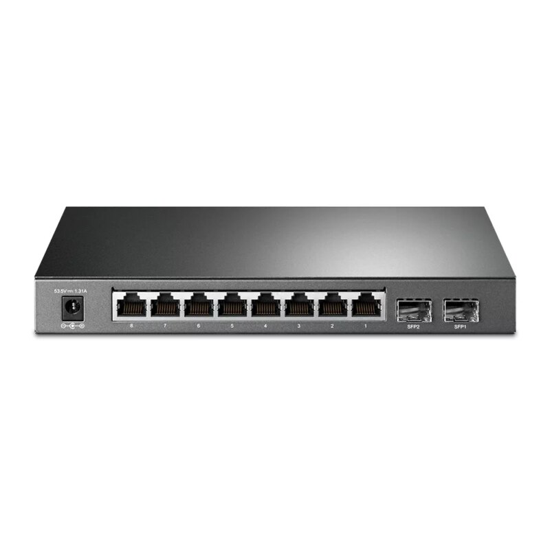 JetStream 10-Port Gigabit Smart Switch with 8-Port PoE+ | TP-SG2210P