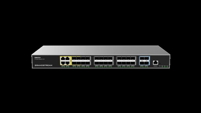 Grandstream Enterprise L3 Aggregation Managed Switch | GWN7831