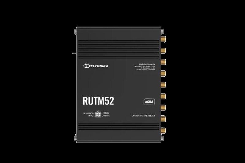 Teltonika Dual 5G Wi-Fi 5 Cellular Router | RUTM52