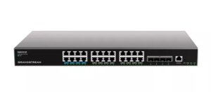 Grandstream Enterprise L3 24 port Managed GbE PoE++ Switch 360W | GWN7813P