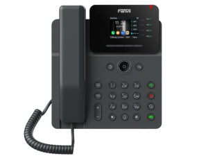 fanvil 4sip gigabit colour screen poe voip phone | v61g