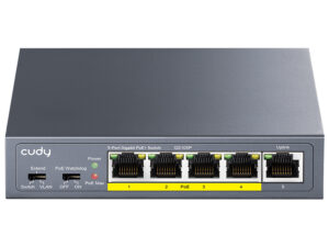 cudy 5 port gigabit 4 poe 31w switch | gs105p